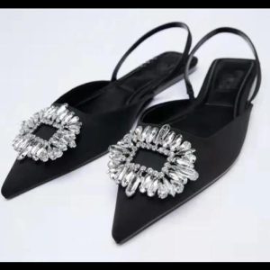 chaussures plates zara